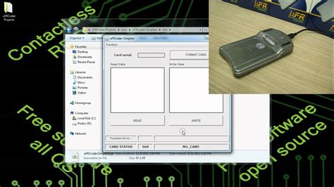 nfc credit card reader windows|nfc card reader software free.